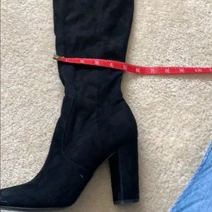 Ivanka Trump knee high suede boot, size 7